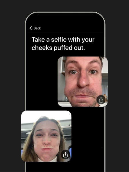 Spark app Photo Challenges feature - daily photo prompts for couples